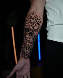 Caveira Blackwork